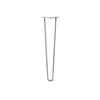 DIY Hairpin Legs Hairpin Legs Grey / 25" / 1/2" Hairpin Leg (Sold Separately), 2-Rod Design - Grey Powder Coated Finish