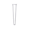 DIY Hairpin Legs Hairpin Legs Grey / 28" / 1/2" Hairpin Leg (Sold Separately), 2-Rod Design - Grey Powder Coated Finish