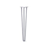 DIY Hairpin Legs Hairpin Legs Grey / 28" / 1/2" Hairpin Leg (Sold Separately), 3-Rod Design - Grey Powder Coated Finish