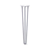 DIY Hairpin Legs Hairpin Legs Grey / 30" / 1/2" Hairpin Leg (Sold Separately), 3-Rod Design - Grey Powder Coated Finish