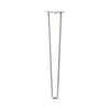 Hairpin Leg (Sold Separately), 2-Rod Design - Grey Powder Coated Finish