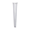 DIY Hairpin Legs Hairpin Legs Grey / 32" / 1/2" Hairpin Leg (Sold Separately), 3-Rod Design - Grey Powder Coated Finish