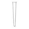 DIY Hairpin Legs Hairpin Legs Grey / 33" / 1/2" Hairpin Leg (Sold Separately), 2-Rod Design - Grey Powder Coated Finish