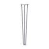 DIY Hairpin Legs Hairpin Legs Grey / 33" / 1/2" Hairpin Leg (Sold Separately), 3-Rod Design - Grey Powder Coated Finish