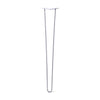 DIY Hairpin Legs Hairpin Legs Grey / 33" / 3/8" Hairpin Leg (Sold Separately), 2-Rod Design - Grey Powder Coated Finish