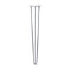 DIY Hairpin Legs Hairpin Legs Grey / 33" / 3/8" Hairpin Leg (Sold Separately), 3-Rod Design - Grey Powder Coated Finish
