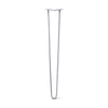 Hairpin Leg (Sold Separately), 2-Rod Design - Grey Powder Coated Finish