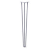 DIY Hairpin Legs Hairpin Legs Grey / 36" / 1/2" Hairpin Leg (Sold Separately), 3-Rod Design - Grey Powder Coated Finish