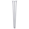 DIY Hairpin Legs Hairpin Legs Grey / 37" / 1/2" Hairpin Leg (Sold Separately), 3-Rod Design - Grey Powder Coated Finish