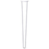 DIY Hairpin Legs Hairpin Legs Grey / 38" / 3/8" Hairpin Leg (Sold Separately), 2-Rod Design - Grey Powder Coated Finish