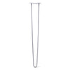 DIY Hairpin Legs Hairpin Legs Grey / 39" / 1/2" Hairpin Leg (Sold Separately), 2-Rod Design - Grey Powder Coated Finish