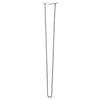 DIY Hairpin Legs Hairpin Legs Grey / 39" / 3/8" Hairpin Leg (Sold Separately), 2-Rod Design - Grey Powder Coated Finish
