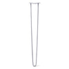 DIY Hairpin Legs Hairpin Legs Grey / 40" / 1/2" Hairpin Leg (Sold Separately), 2-Rod Design - Grey Powder Coated Finish