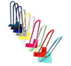DIY Hairpin Legs Hairpin Legs Hairpin Leg (Sold Separately), 2-Rod Design - Orange-Red Powder Coated Finish