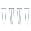 DIY Hairpin Legs Hairpin Legs Hairpin Legs Set of 4, 3-Rod Design - Midnight Blue (Navy) Powder Coated Finish