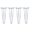 DIY Hairpin Legs Hairpin Legs Hairpin Legs Set of 4, 3-Rod Design - Midnight Blue (Navy) Powder Coated Finish