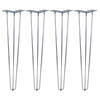DIY Hairpin Legs Hairpin Legs Hairpin Legs Set of 4, 3-Rod Design - Midnight Blue (Navy) Powder Coated Finish
