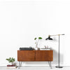 DIY Hairpin Legs Hairpin Legs Hairpin Legs Set of 4, 3-Rod Design - Orange-Red Powder Coated Finish