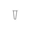 DIY Hairpin Legs Hairpin Legs Jet Black Satin / 11" / 1/2" Hairpin Leg (Sold Separately), 2-Rod Design - Jet Black Satin Powder Coated Finish