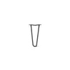 DIY Hairpin Legs Hairpin Legs Jet Black Satin / 12" / 1/2" Hairpin Leg (Sold Separately), 2-Rod Design - Jet Black Satin Powder Coated Finish