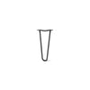 DIY Hairpin Legs Hairpin Legs Jet Black Satin / 13" / 1/2" Hairpin Leg (Sold Separately), 2-Rod Design - Jet Black Satin Powder Coated Finish