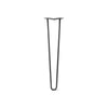 DIY Hairpin Legs Hairpin Legs Jet Black Satin / 26" / 1/2" Hairpin Leg (Sold Separately), 2-Rod Design - Jet Black Satin Powder Coated Finish