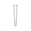 DIY Hairpin Legs Hairpin Legs Jet Black Satin / 27" / 3/8" Hairpin Leg (Sold Separately), 2-Rod Design - Jet Black Satin Powder Coated Finish