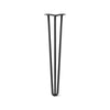 DIY Hairpin Legs Hairpin Legs Jet Black Satin / 29" / 1/2" Hairpin Leg (Sold Separately), 3-Rod Design - Jet Black Satin Powder Coated Finish