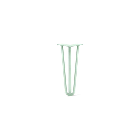 Hairpin Leg (Sold Separately), 3-Rod Design - Mint Powder Coated Finish