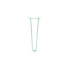 DIY Hairpin Legs Hairpin Legs Mint / 19" / 1/2" Hairpin Leg (Sold Separately), 2-Rod Design - Mint Powder Coated Finish