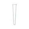 DIY Hairpin Legs Hairpin Legs Mint / 28" / 1/2" Hairpin Leg (Sold Separately), 2-Rod Design - Mint Powder Coated Finish