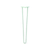DIY Hairpin Legs Hairpin Legs Mint / 29" / 3/8" Hairpin Leg (Sold Separately), 2-Rod Design - Mint Powder Coated Finish