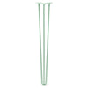 DIY Hairpin Legs Hairpin Legs Mint / 37" / 1/2" Hairpin Leg (Sold Separately), 3-Rod Design - Mint Powder Coated Finish