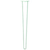 DIY Hairpin Legs Hairpin Legs Mint / 38" / 3/8" Hairpin Leg (Sold Separately), 2-Rod Design - Mint Powder Coated Finish
