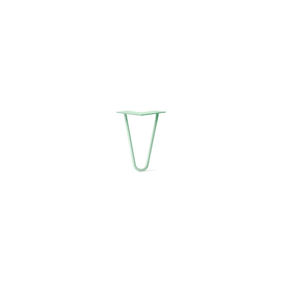 Hairpin Leg (Sold Separately), 2-Rod Design - Mint Powder Coated Finish