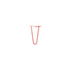 Hairpin Leg (Sold Separately), 2-Rod Design - Satin-Red Powder Coated Finish