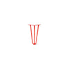 DIY Hairpin Legs Hairpin Legs Orange-Red / 11" / 3/8" Hairpin Leg (Sold Separately), 3-Rod Design - Orange-Red Powder Coated Finish