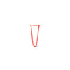Hairpin Leg (Sold Separately), 2-Rod Design - Satin-Red Powder Coated Finish