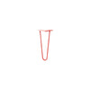 Hairpin Leg (Sold Separately), 2-Rod Design - Satin-Red Powder Coated Finish