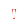 DIY Hairpin Legs Hairpin Legs Orange-Red / 13" / 3/8" Hairpin Leg (Sold Separately), 3-Rod Design - Orange-Red Powder Coated Finish