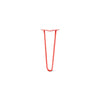 DIY Hairpin Legs Hairpin Legs Orange-Red / 16" / 1/2" Hairpin Leg (Sold Separately), 2-Rod Design - Orange-Red Powder Coated Finish