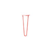 Hairpin Leg (Sold Separately), 2-Rod Design - Satin-Red Powder Coated Finish