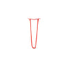 DIY Hairpin Legs Hairpin Legs Orange-Red / 17" / 1/2" Hairpin Leg (Sold Separately), 2-Rod Design - Orange-Red Powder Coated Finish