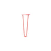 Hairpin Leg (Sold Separately), 2-Rod Design - Satin-Red Powder Coated Finish