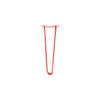 DIY Hairpin Legs Hairpin Legs Orange-Red / 19" / 1/2" Hairpin Leg (Sold Separately), 2-Rod Design - Orange-Red Powder Coated Finish