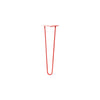 Hairpin Leg (Sold Separately), 2-Rod Design - Satin-Red Powder Coated Finish