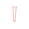 DIY Hairpin Legs Hairpin Legs Orange-Red / 20" / 1/2" Hairpin Leg (Sold Separately), 2-Rod Design - Orange-Red Powder Coated Finish