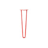 Hairpin Leg (Sold Separately), 2-Rod Design - Satin-Red Powder Coated Finish