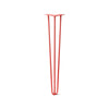 DIY Hairpin Legs Hairpin Legs Orange-Red / 29" / 3/8" Hairpin Leg (Sold Separately), 3-Rod Design - Orange-Red Powder Coated Finish