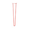 DIY Hairpin Legs Hairpin Legs Orange-Red / 31" / 3/8" Hairpin Leg (Sold Separately), 2-Rod Design - Orange-Red Powder Coated Finish